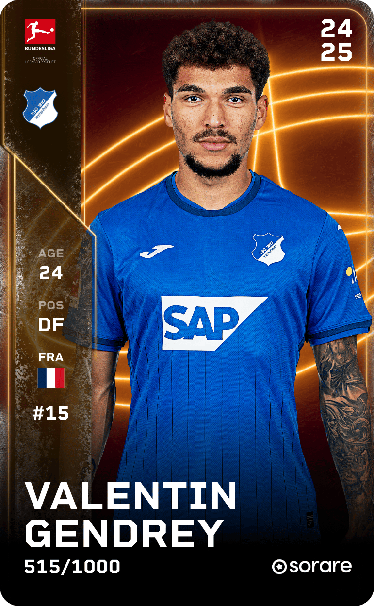 Valentin Gendrey 2024-25 • Limited 515/1000