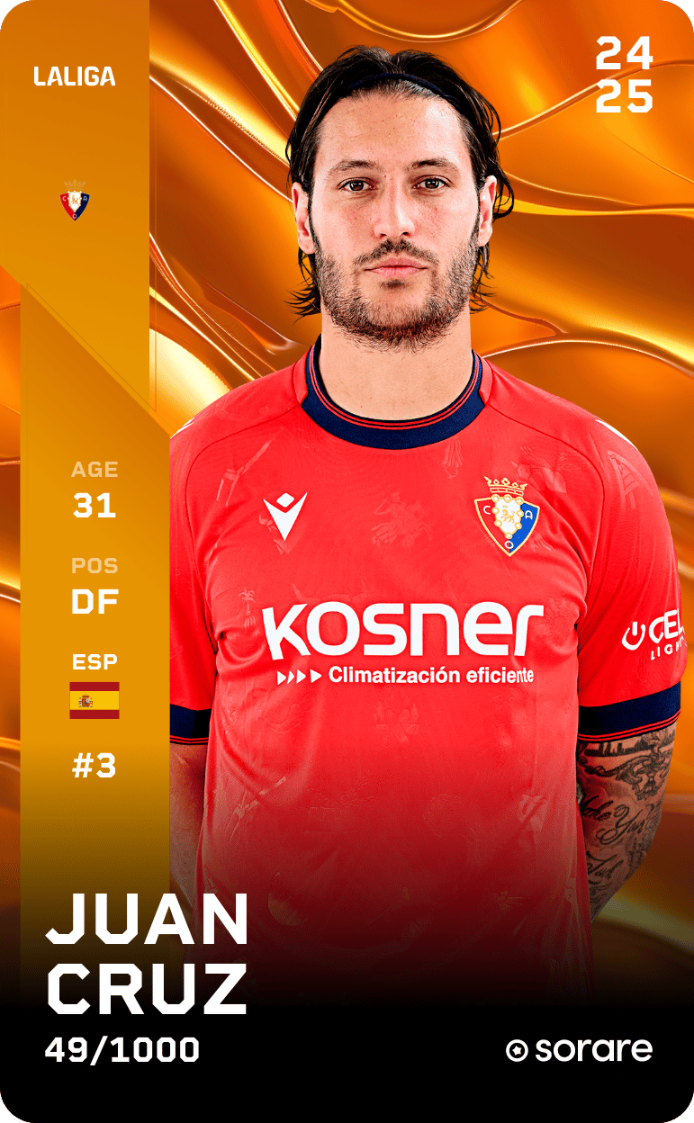 Juan Cruz 2024-25 • Limited 49/1000