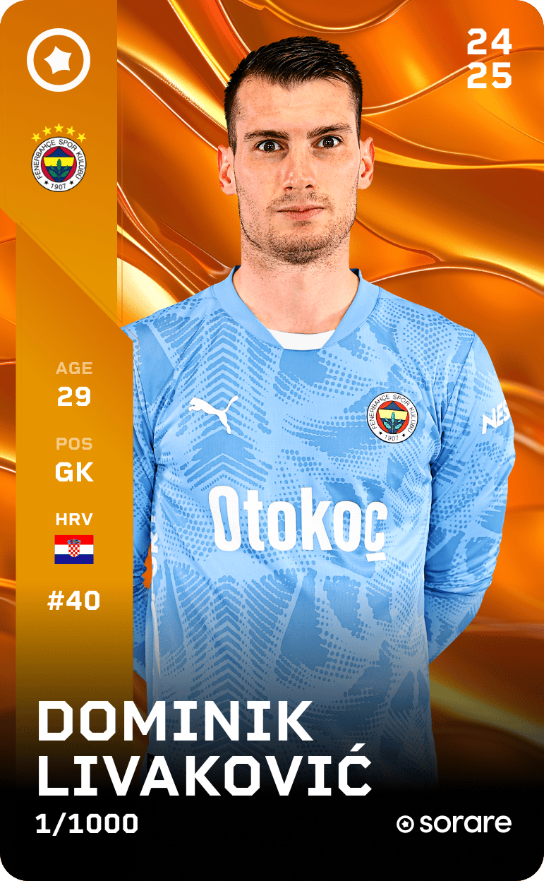Dominik Livaković 2024-25 • Limited 1/1000