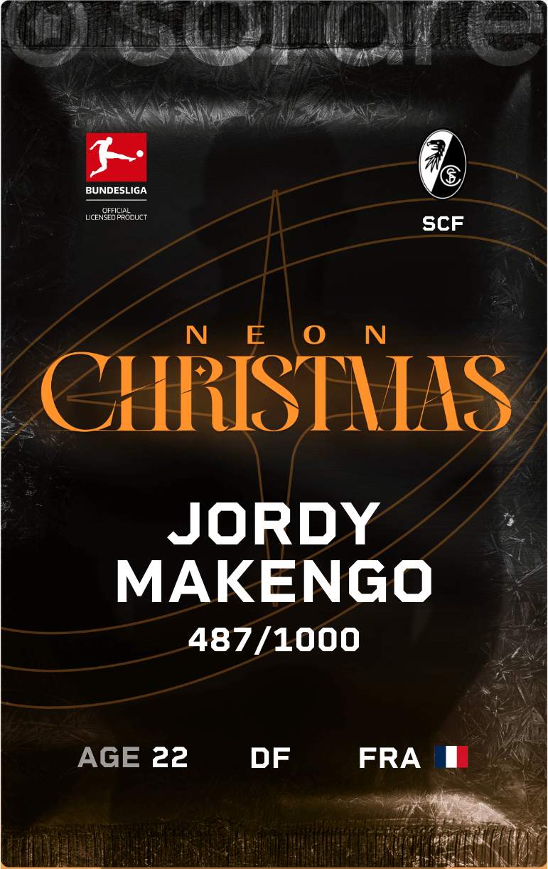 Jordy Makengo 2024-25 • Limited 487/1000