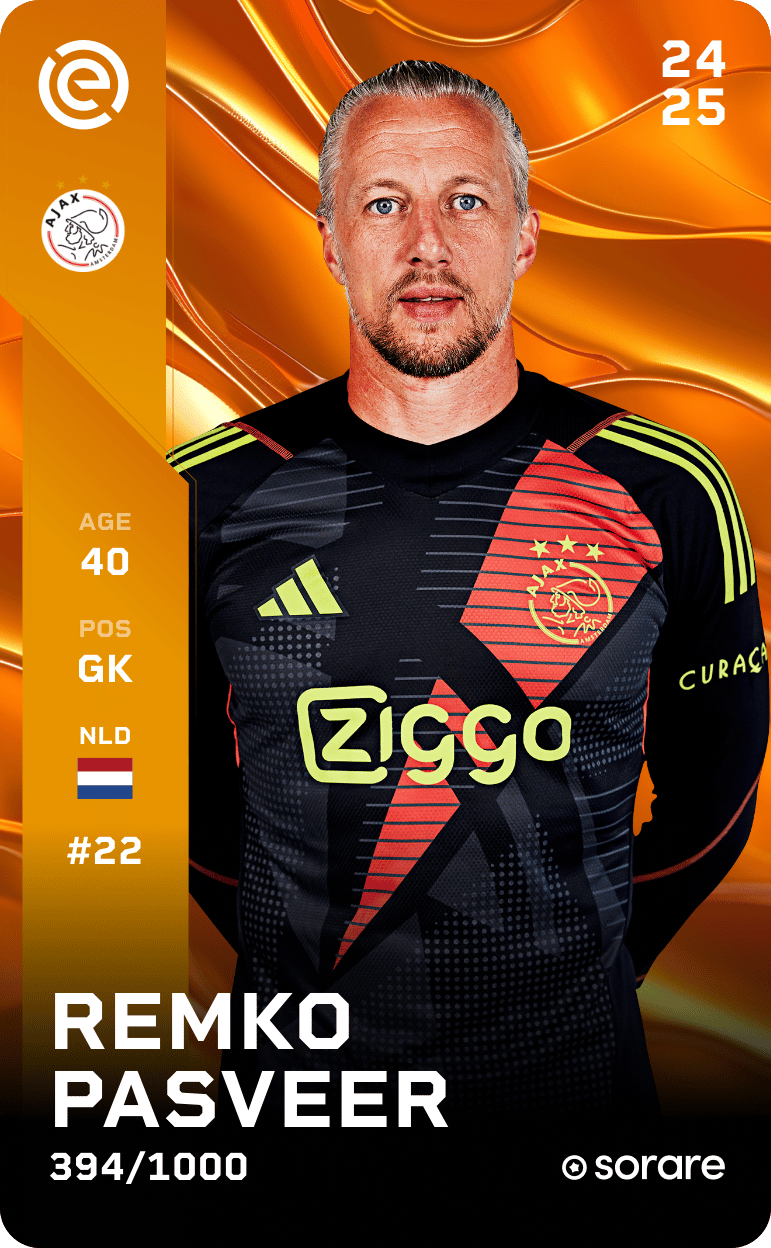 Remko Pasveer 2024-25 • Limited 394/1000