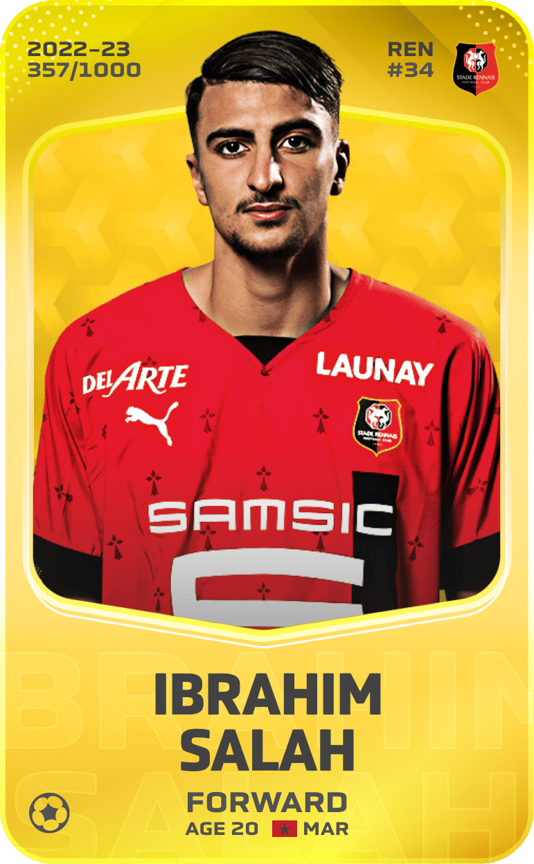 Ibrahim Salah 2022-23 • Limited 357/1000