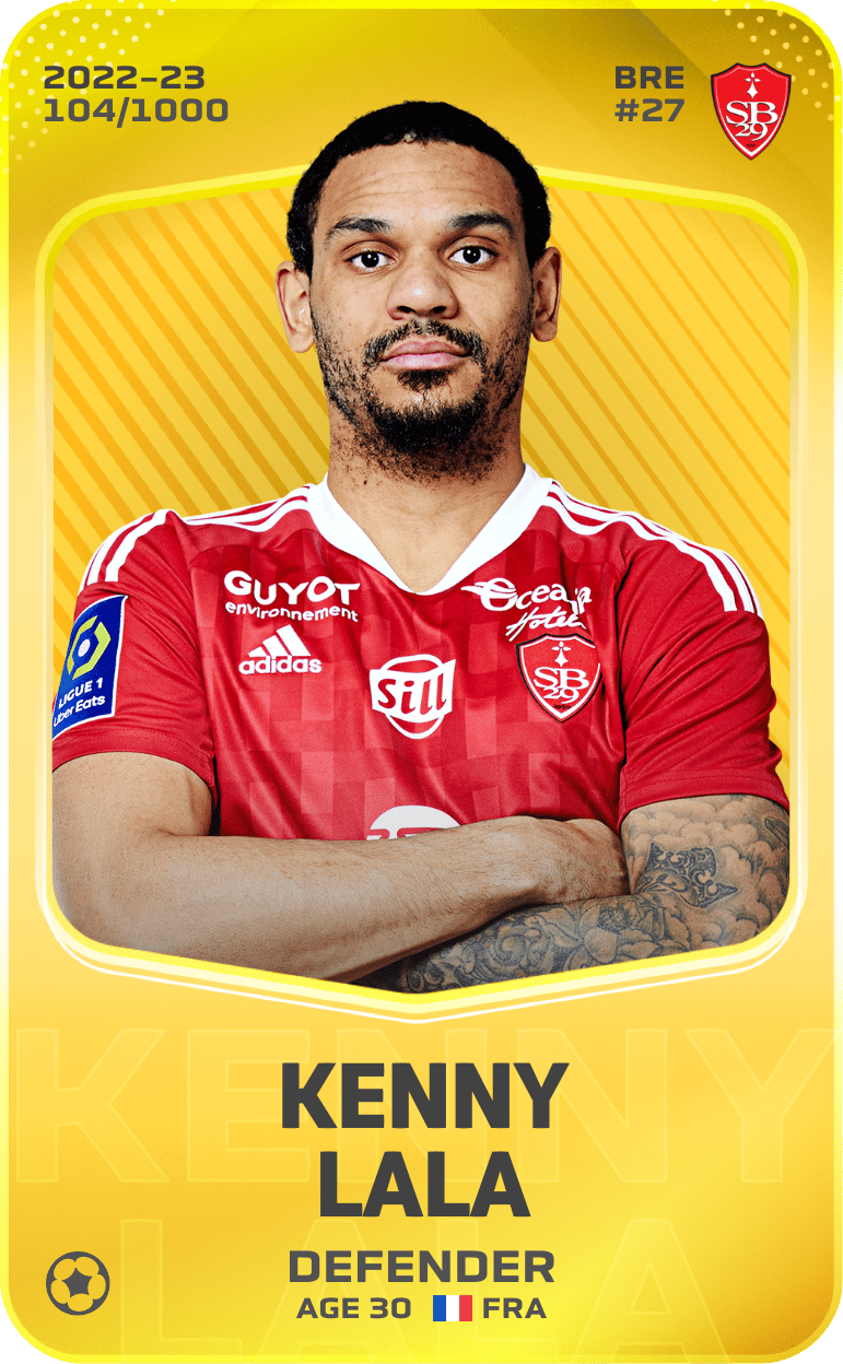 Kenny Lala 2022-23 • Limited 104/1000