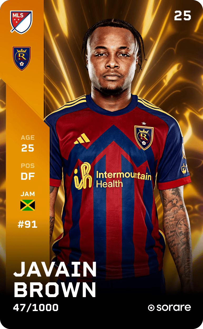 Javain Brown 2025-26 • Limited 47/1000