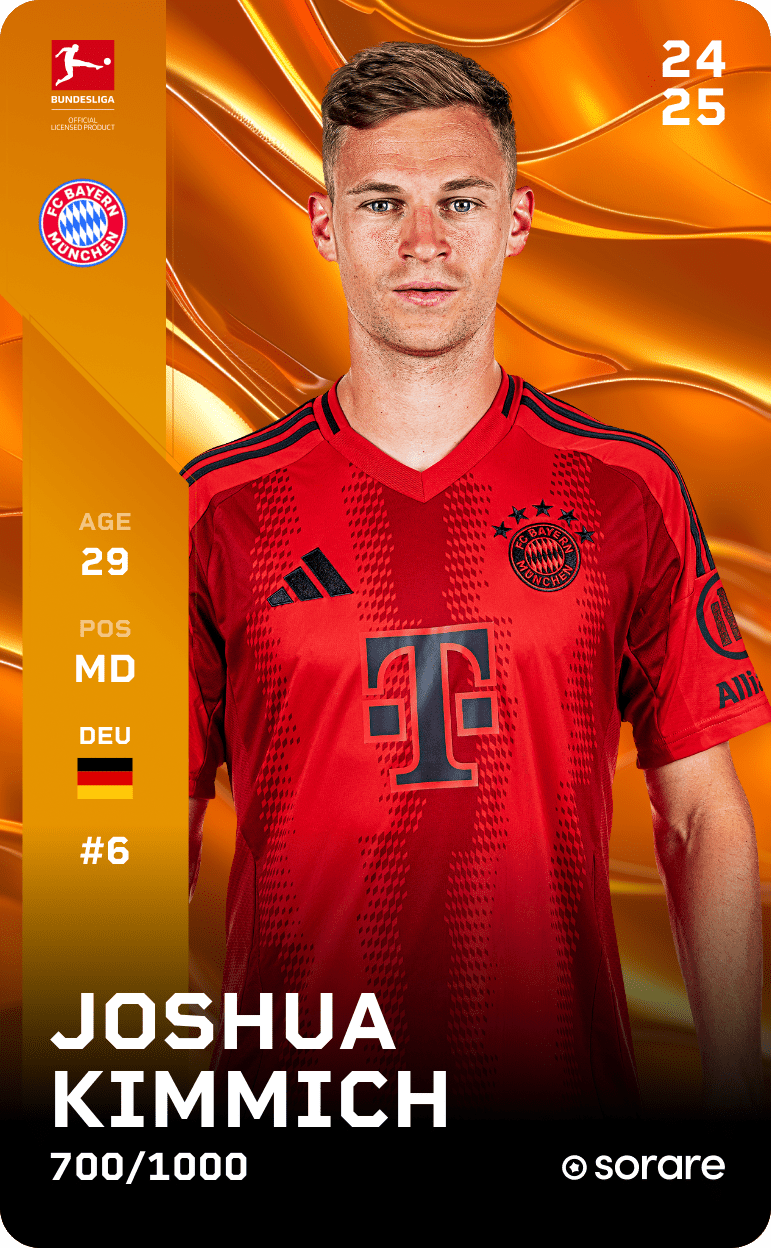 Joshua Kimmich 2024-25 • Limited 700/1000