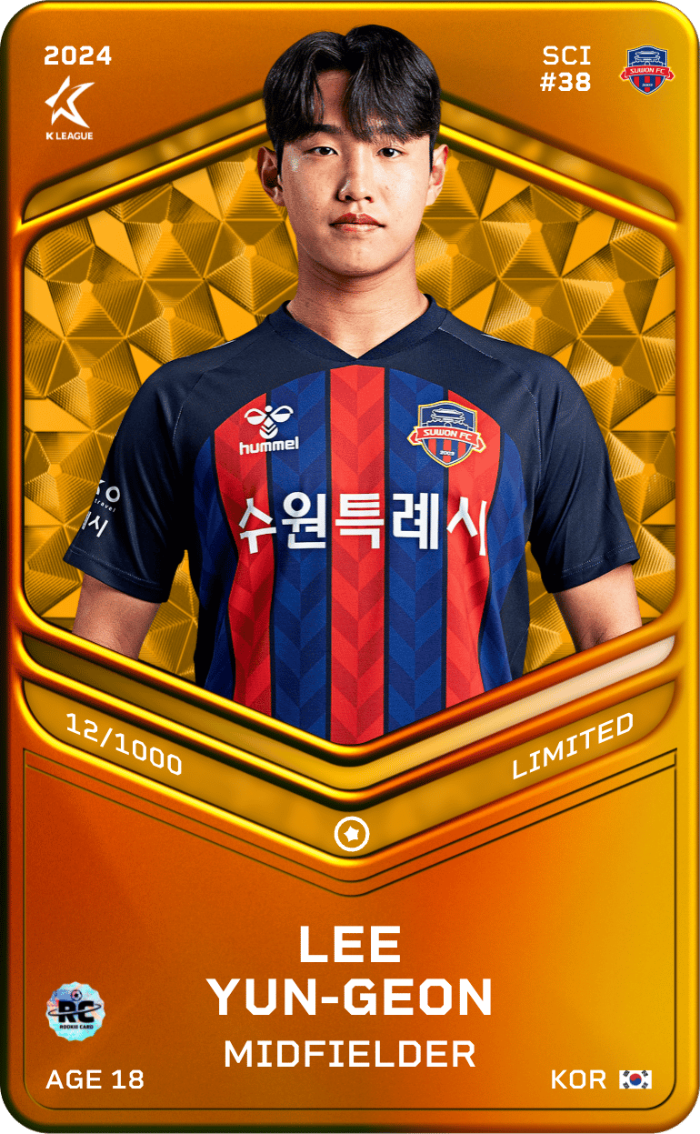 Lee Yun-Geon 2024-25 • Limited 12/1000