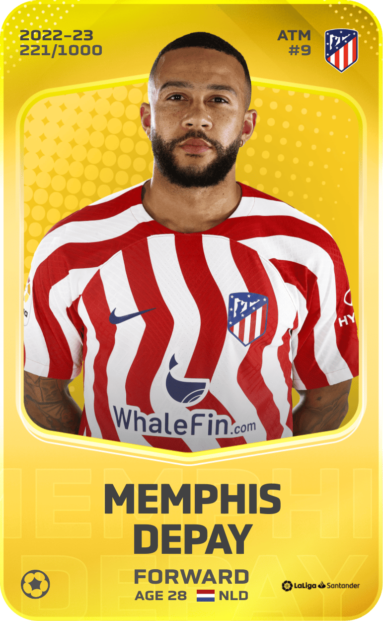 Memphis Depay 2022-23 • Limited 221/1000