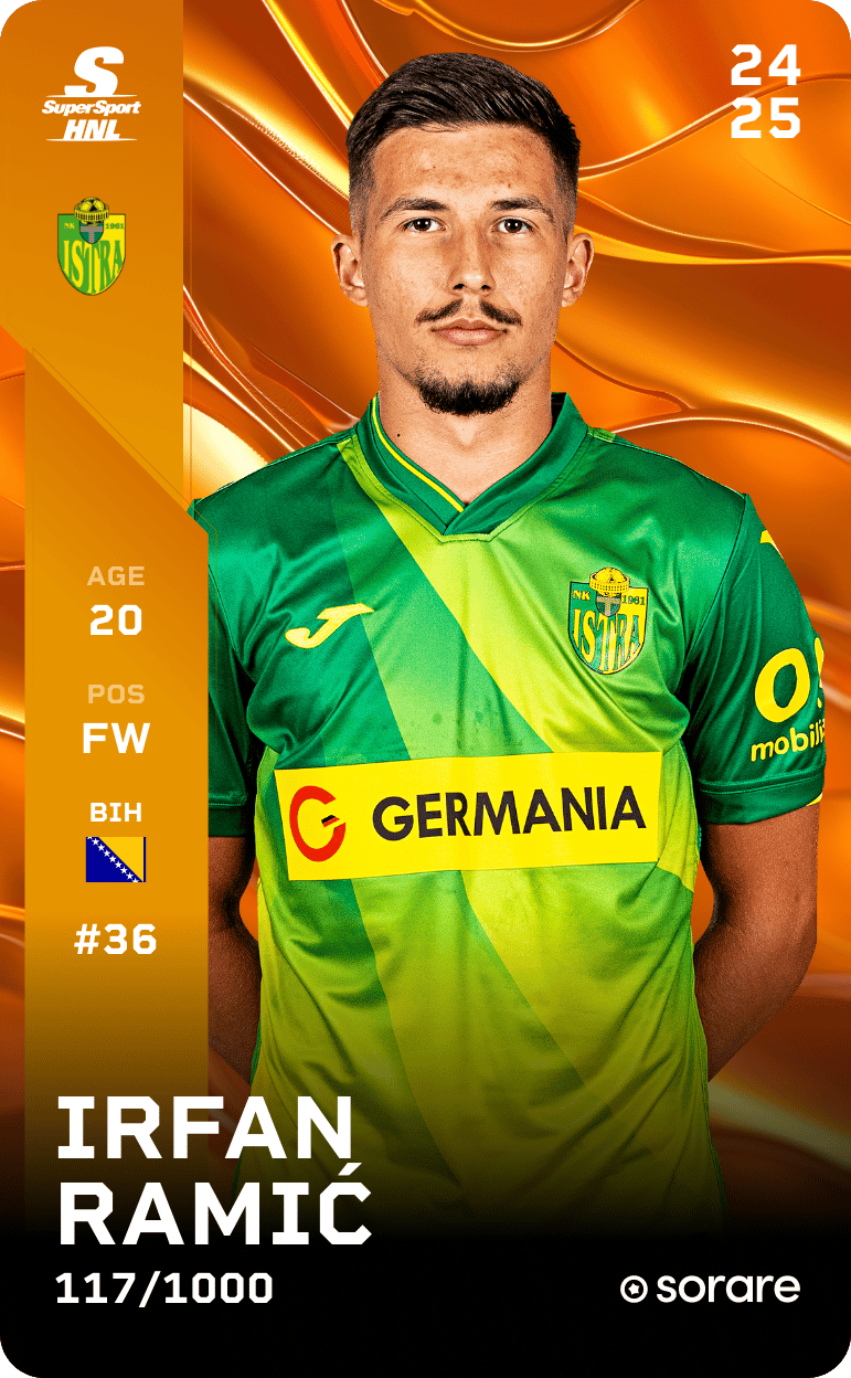 Irfan Ramić 2024-25 • Limited 117/1000