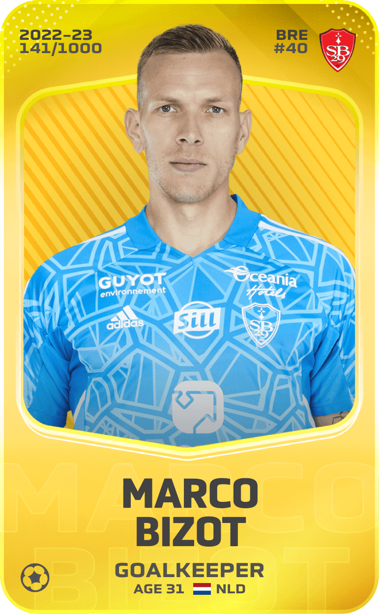 Marco Bizot 2022-23 • Limited 141/1000