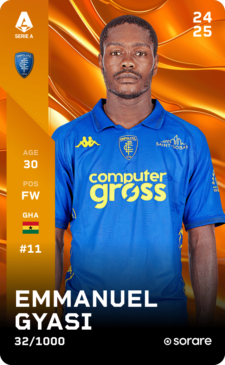 Emmanuel Gyasi 2024-25 • Limited 32/1000