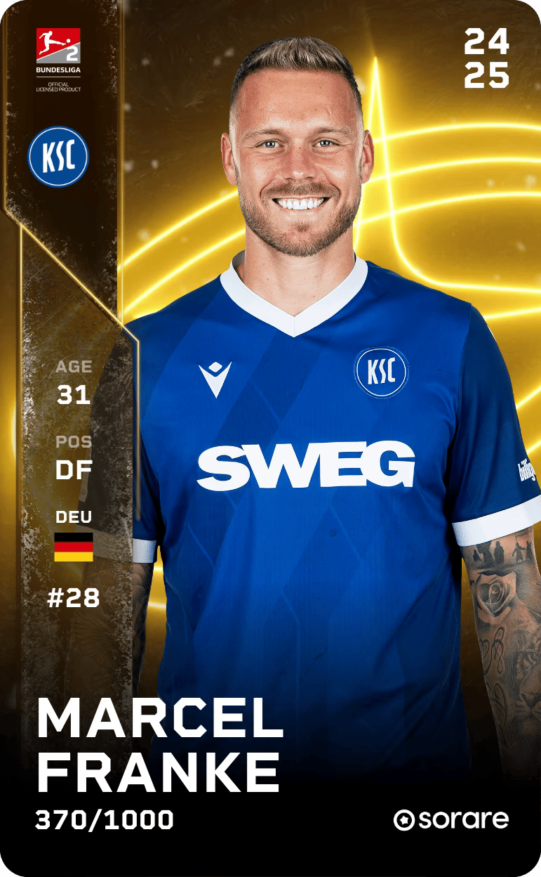 Marcel Franke 2024-25 • Limited 370/1000