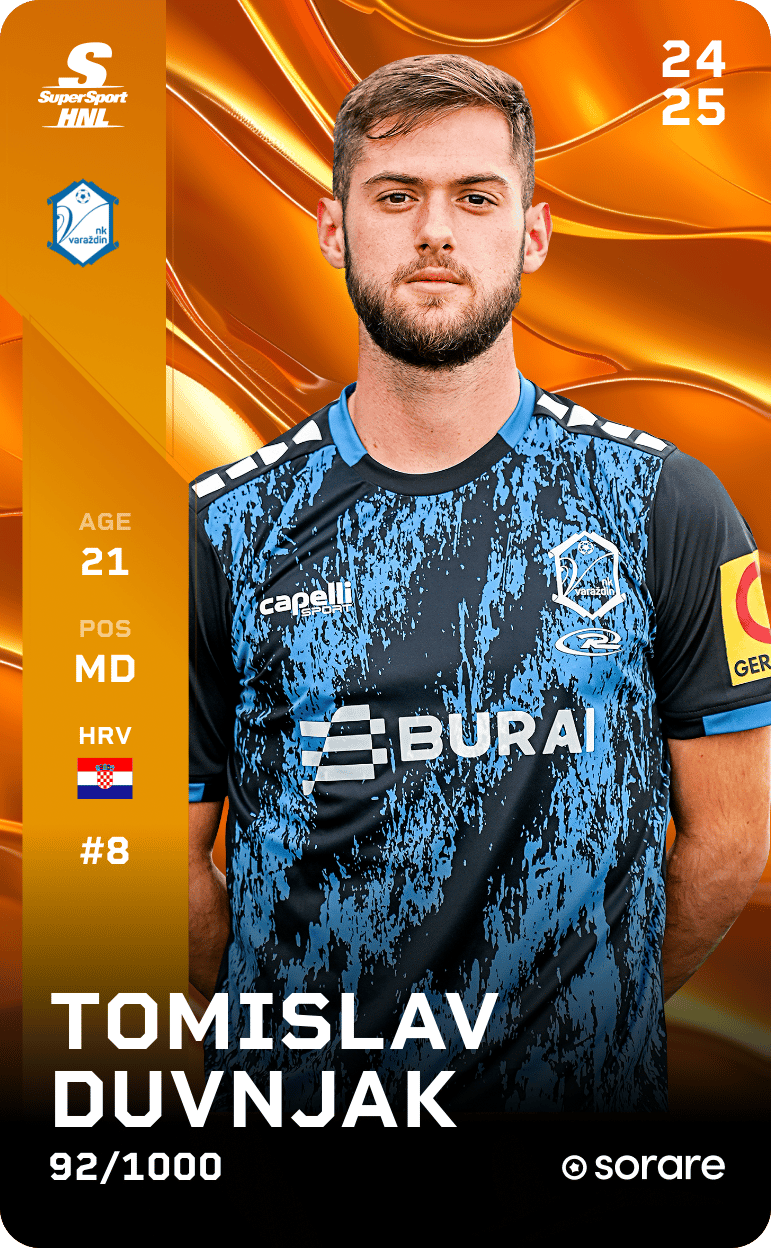 Tomislav Duvnjak 2024-25 • Limited 92/1000