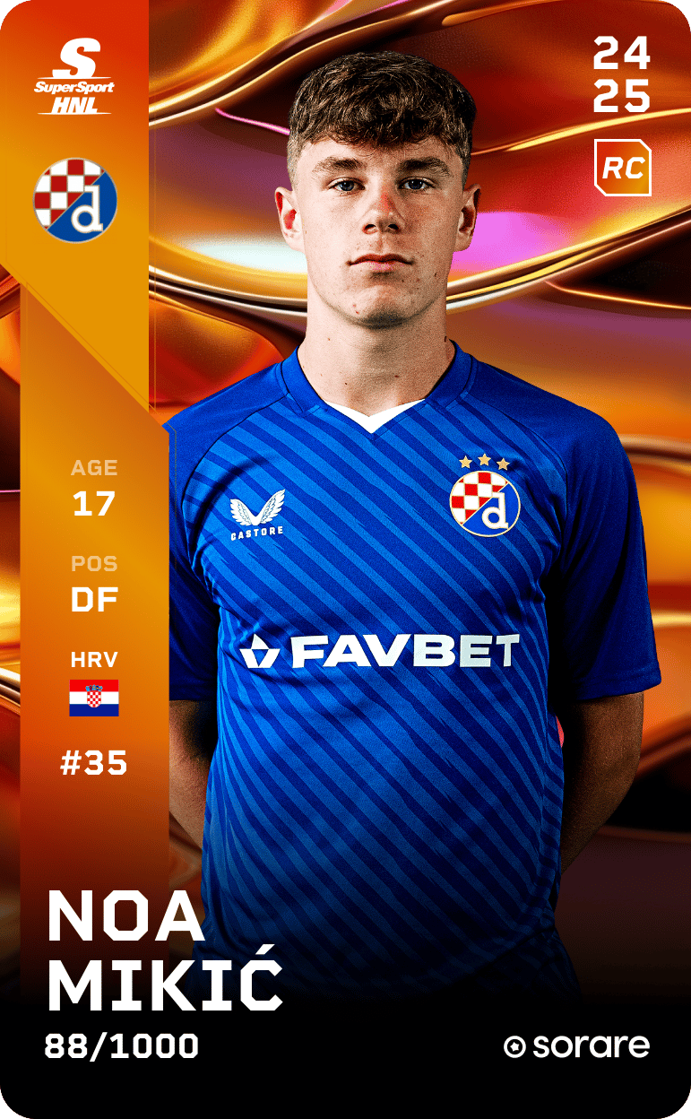 Noa Mikić 2024-25 • Limited 88/1000