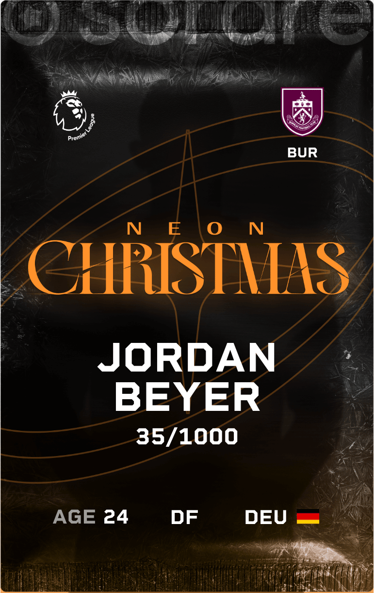Jordan Beyer 2024-25 • Limited 35/1000