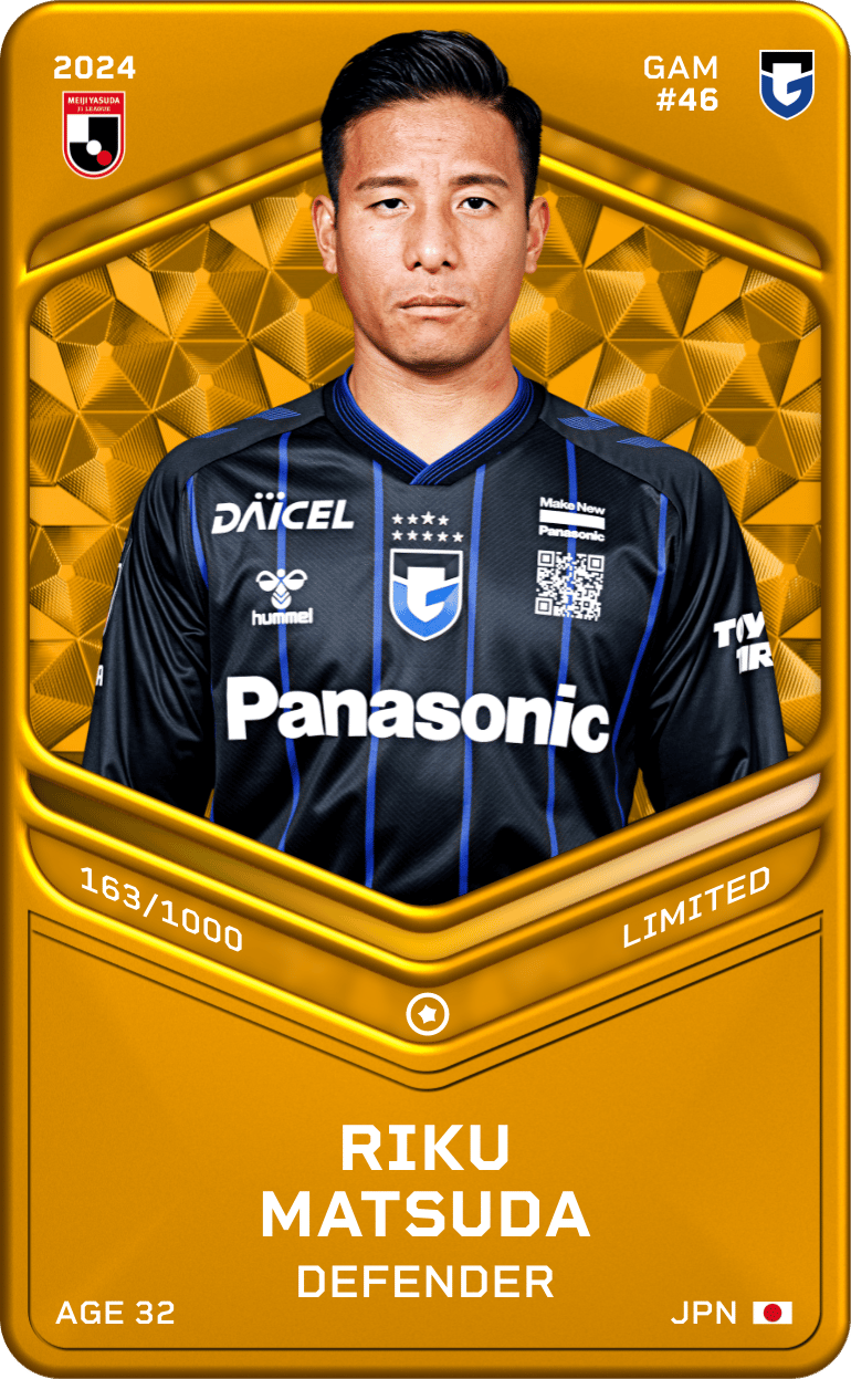Riku Matsuda 2024-25 • Limited 163/1000