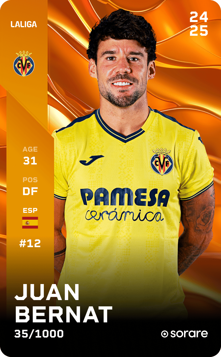 Juan Bernat 2024-25 • Limited 35/1000