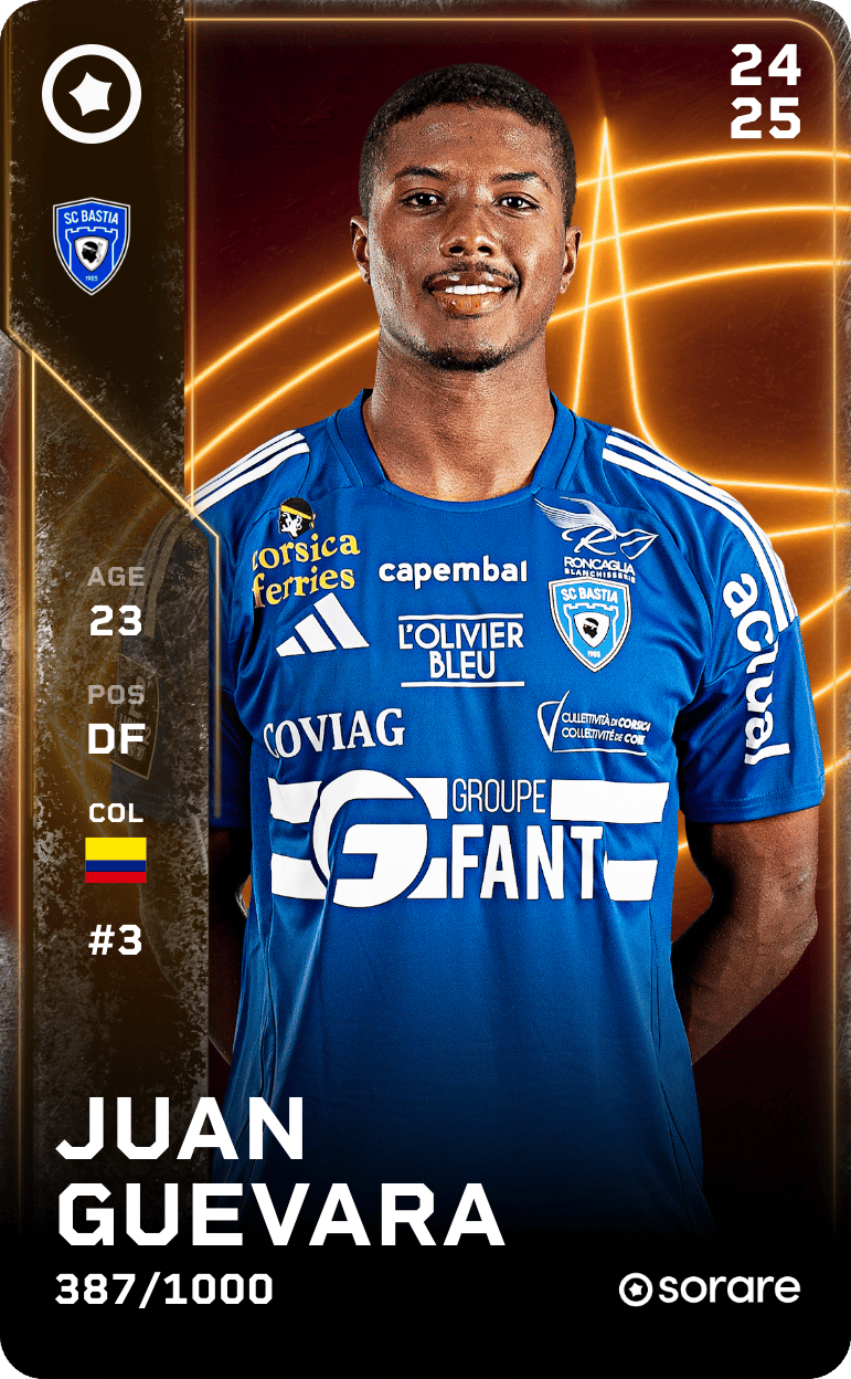 Juan Guevara 2024-25 • Limited 387/1000