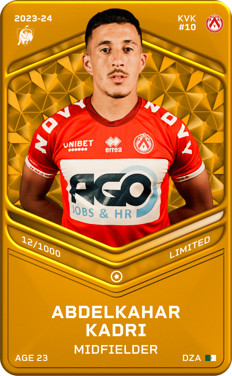Abdelkahar Kadri 2023-24 • Limited 12/1000