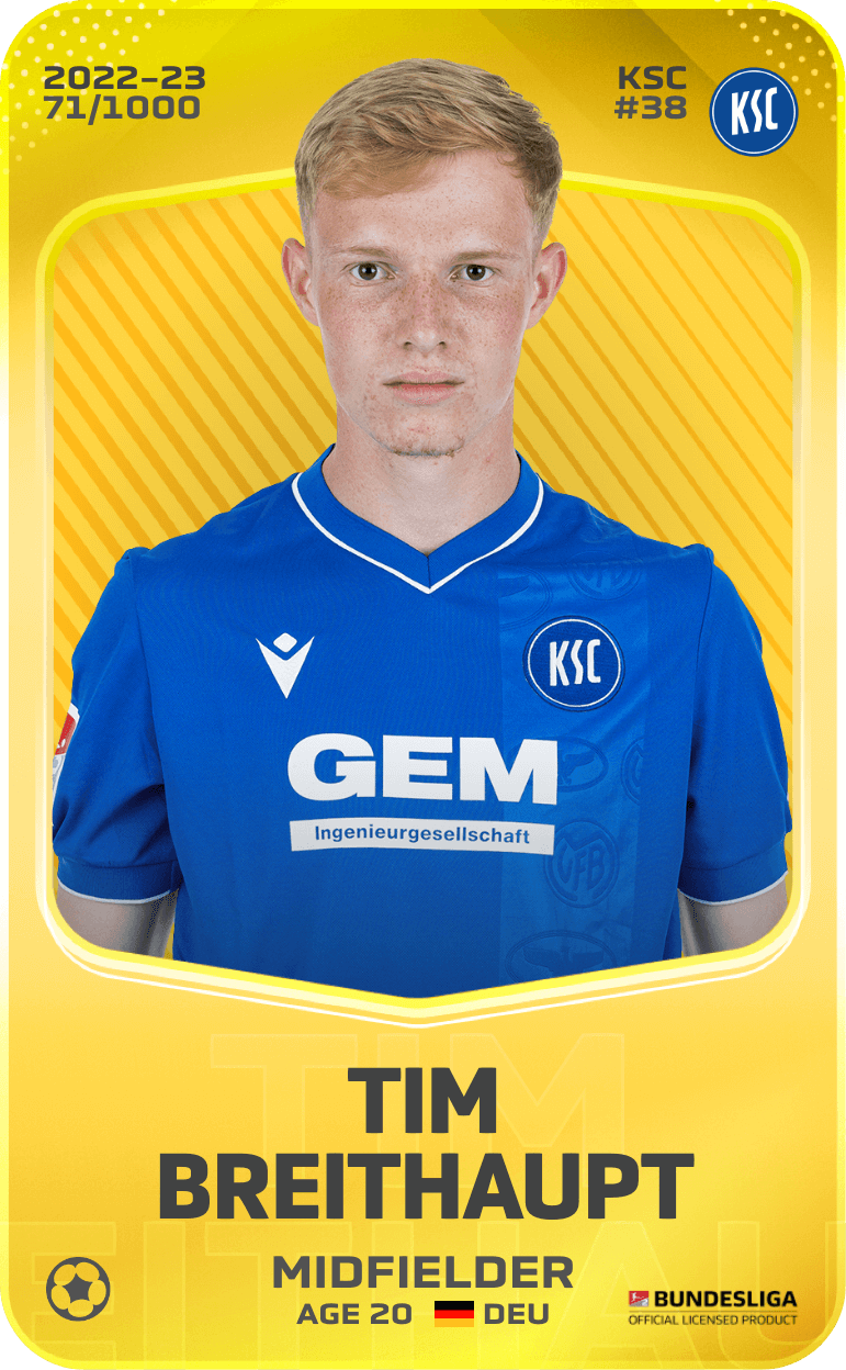 Tim Breithaupt 2022-23 • Limited 71/1000