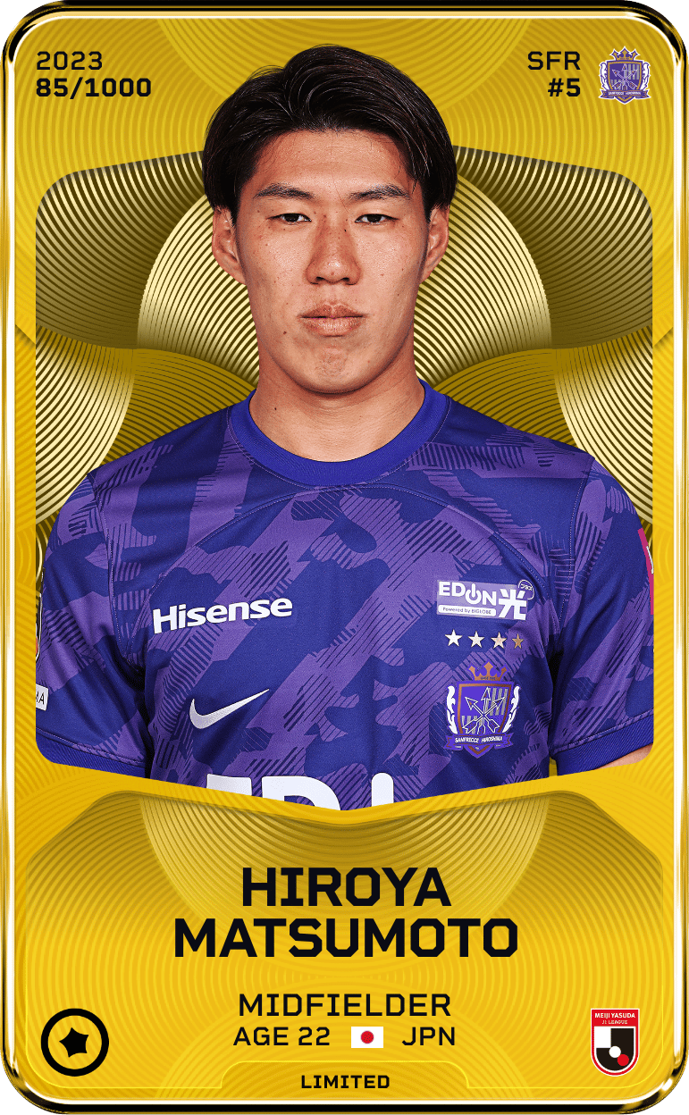 Hiroya Matsumoto 2023-24 • Limited 85/1000