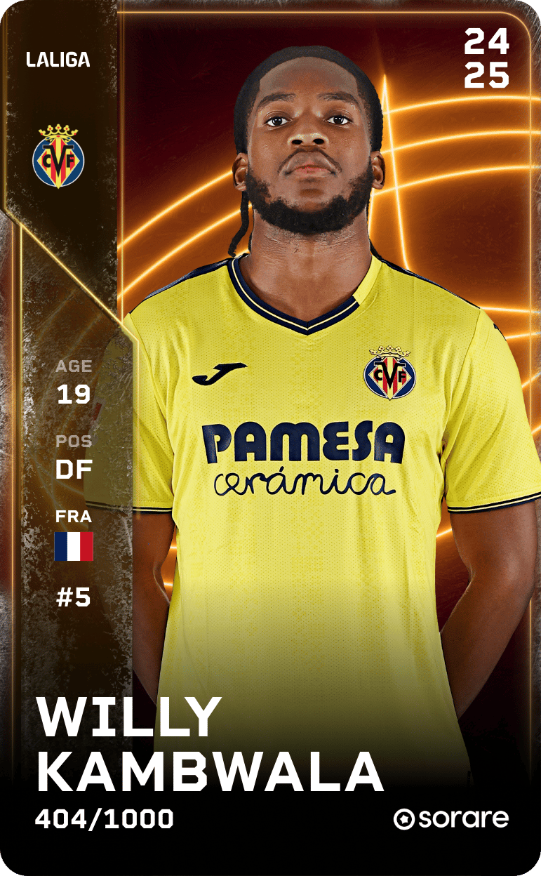 Willy Kambwala 2024-25 • Limited 404/1000
