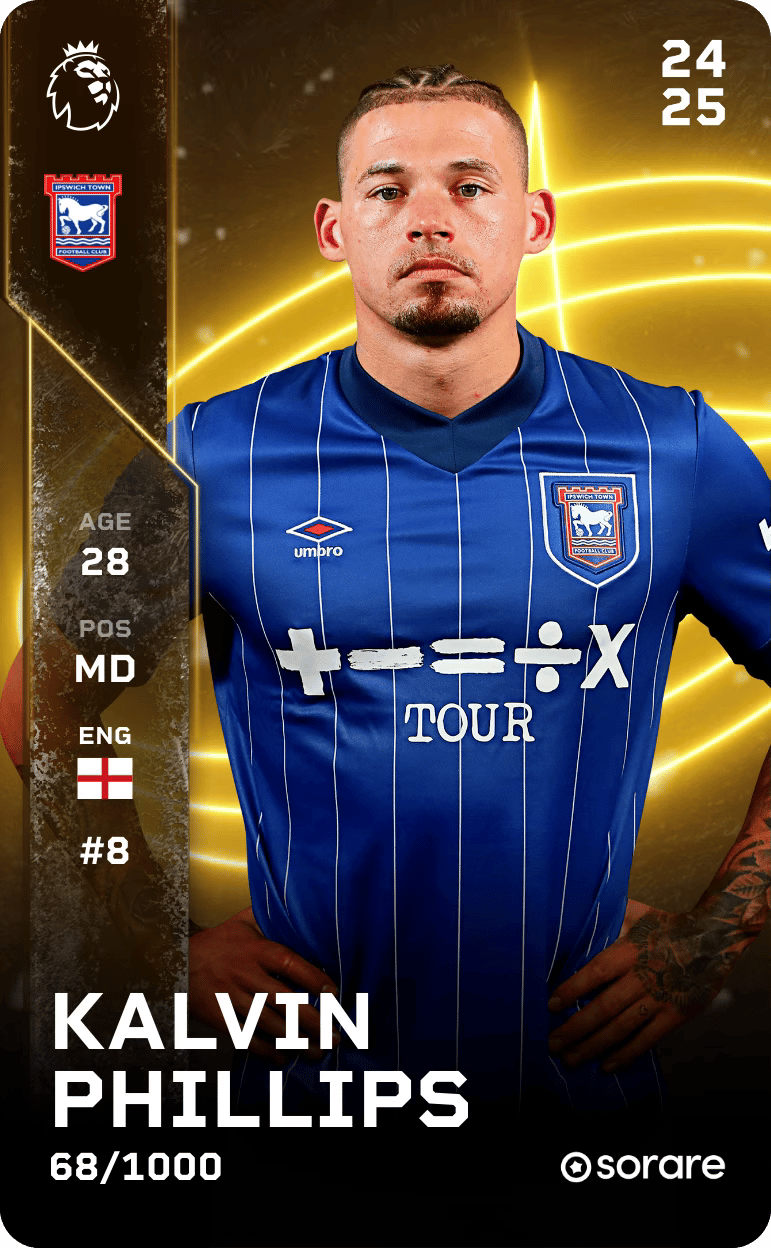 Kalvin Phillips 2024-25 • Limited 68/1000