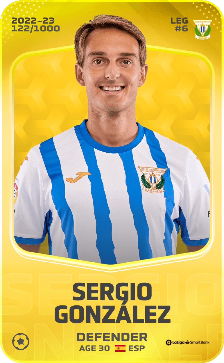 Sergio González 2022-23 • Limited 122/1000