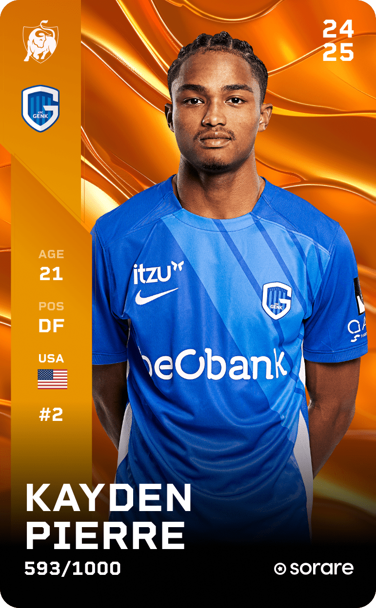 Kayden Pierre 2024-25 • Limited 593/1000