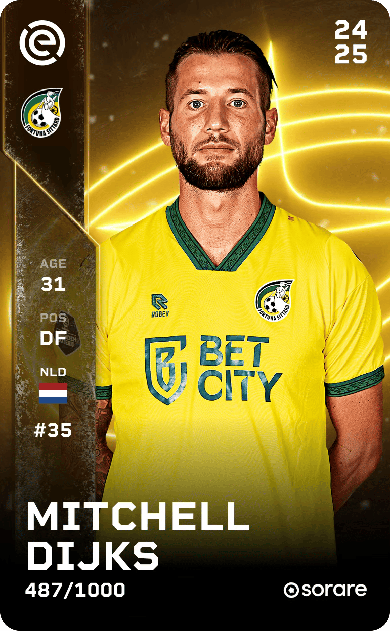 Mitchell Dijks 2024-25 • Limited 487/1000
