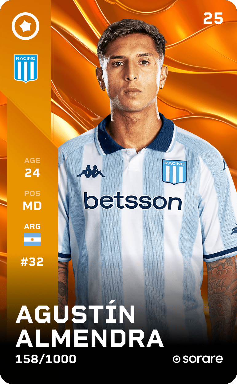 Agustín Almendra 2025-26 • Limited 158/1000