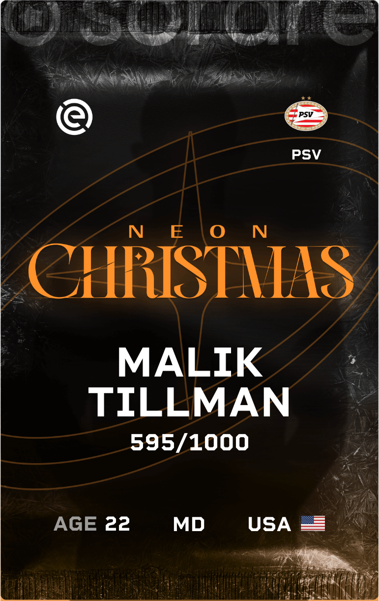 Malik Tillman 2024-25 • Limited 595/1000