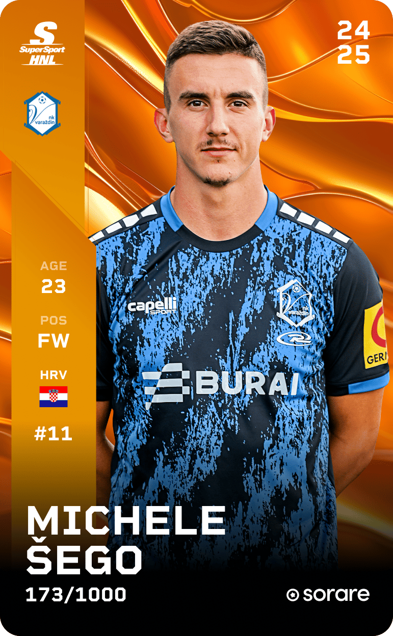 Michele Šego 2024-25 • Limited 173/1000
