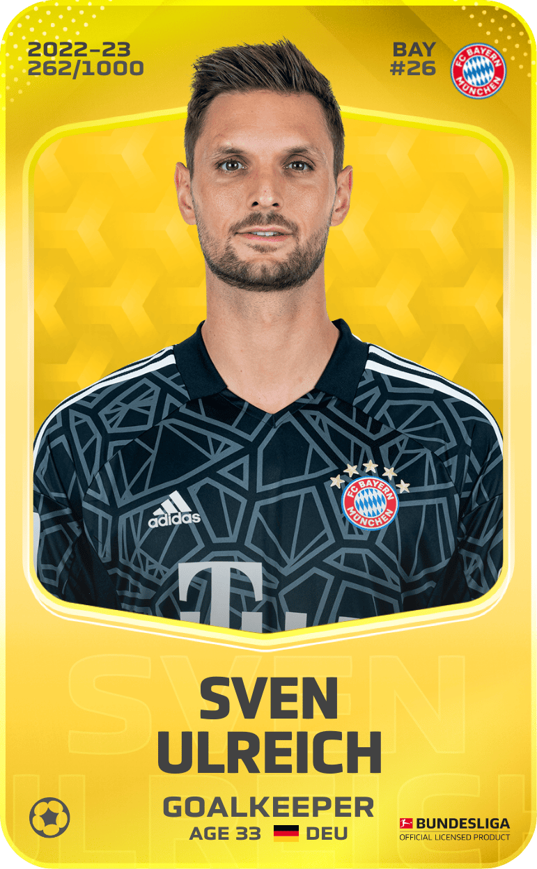 Sven Ulreich 2022-23 • Limited 262/1000