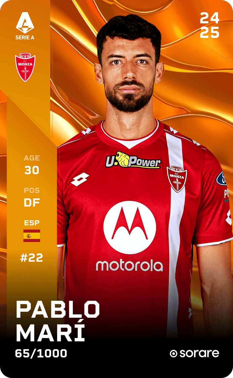Pablo Marí 2024-25 • Limited 65/1000