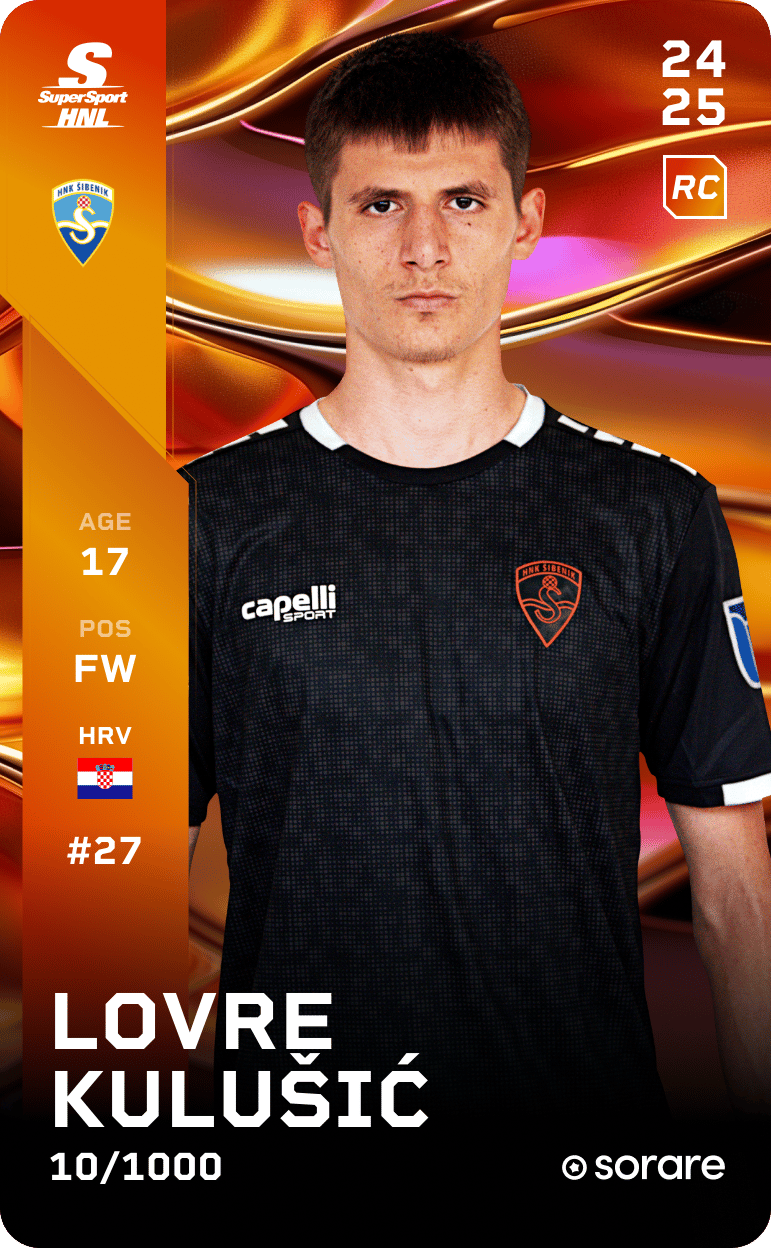 Lovre Kulušić 2024-25 • Limited 10/1000