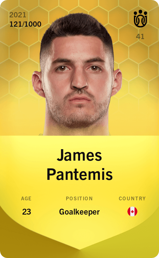 James Pantemis 2021-22 • Limited 121/1000