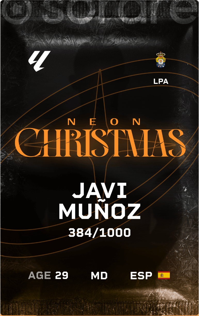 Javi Muñoz 2024-25 • Limited 384/1000