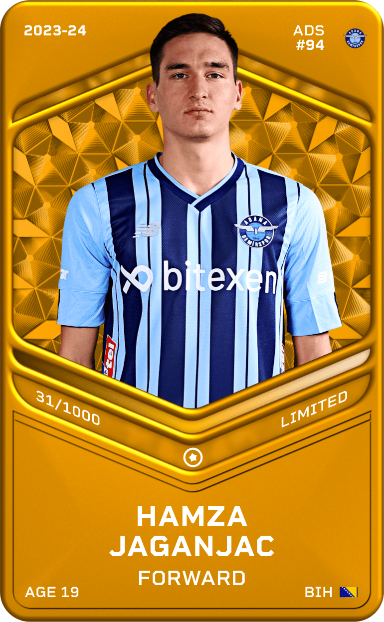Hamza Jaganjac 2023-24 • Limited 31/1000