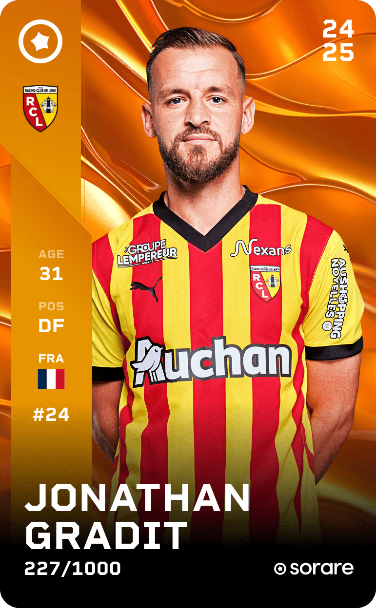 Jonathan Gradit 2024-25 • Limited 227/1000