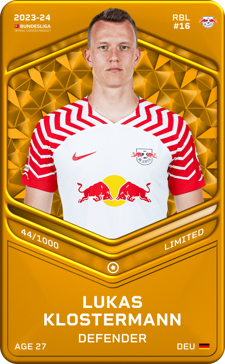 Lukas Klostermann 2023-24 • Limited 44/1000