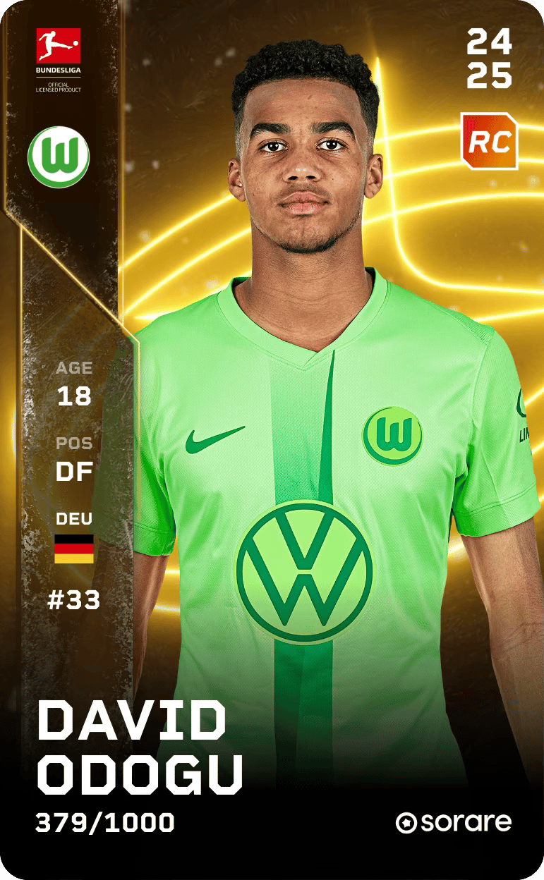 David Odogu 2024-25 • Limited 379/1000