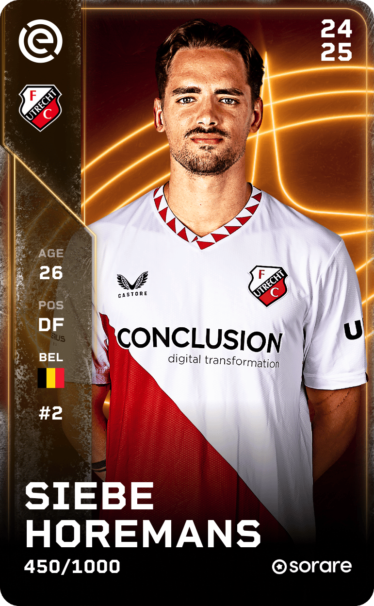 Siebe Horemans 2024-25 • Limited 450/1000