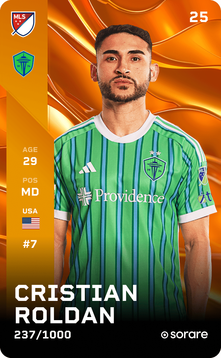 Cristian Roldan 2025-26 • Limited 237/1000