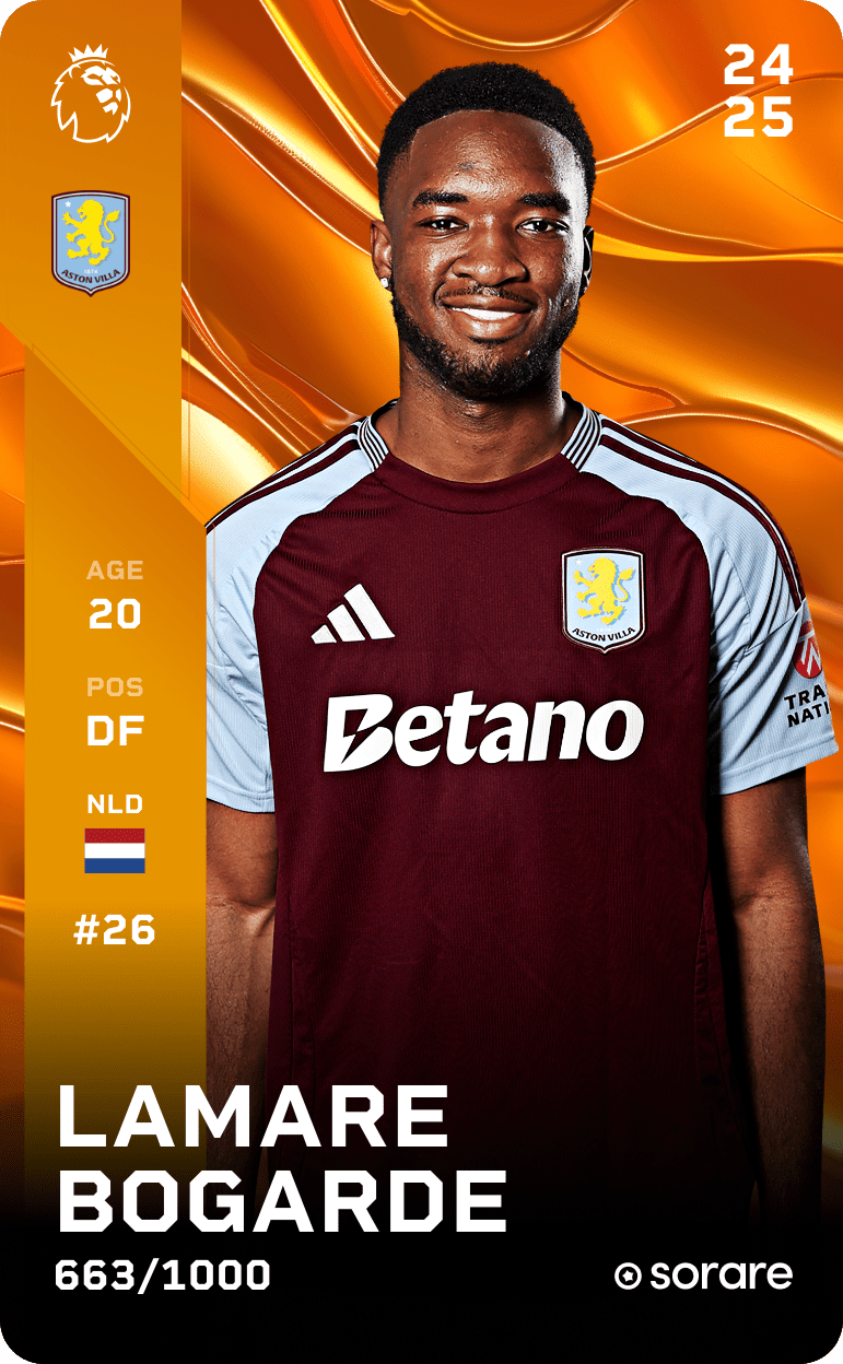 Lamare Bogarde 2024-25 • Limited 663/1000
