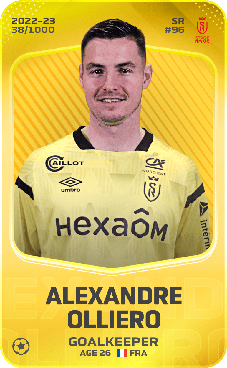 Alexandre Olliero 2022-23 • Limited 38/1000
