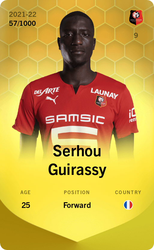 Serhou Guirassy 2021-22 • Limited 57/1000