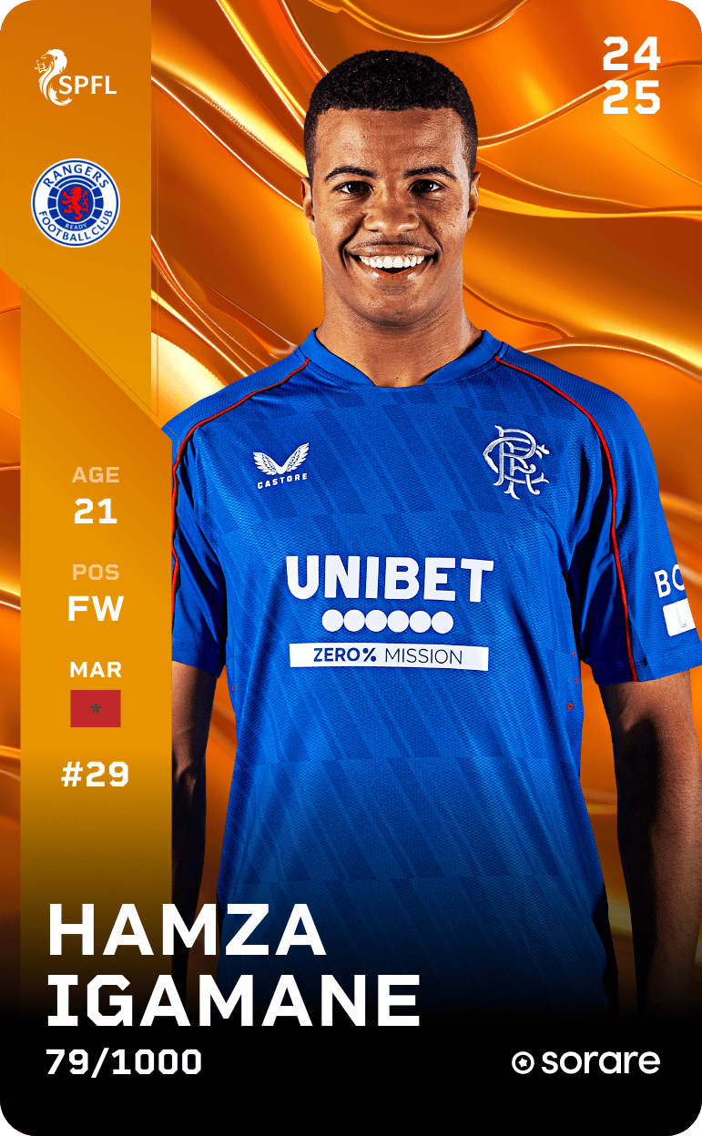 Hamza Igamane 2024-25 • Limited 79/1000