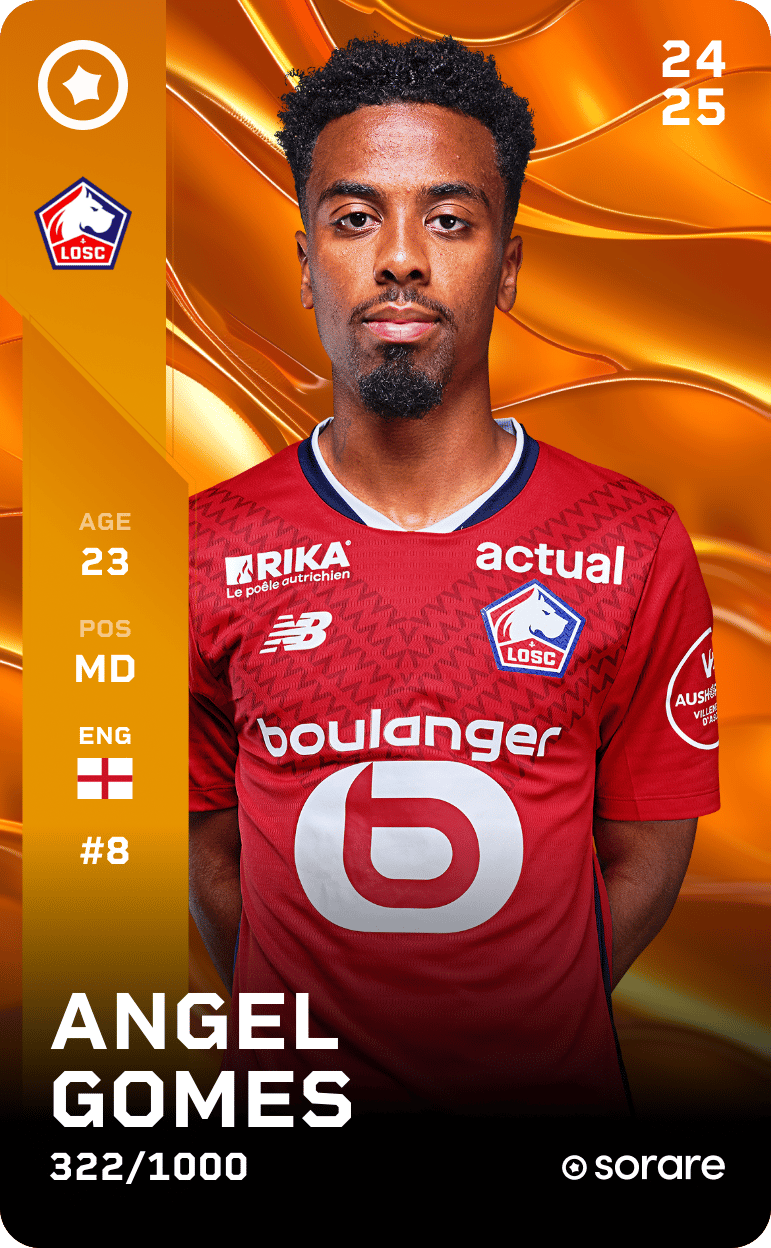 Angel Gomes 2024-25 • Limited 322/1000