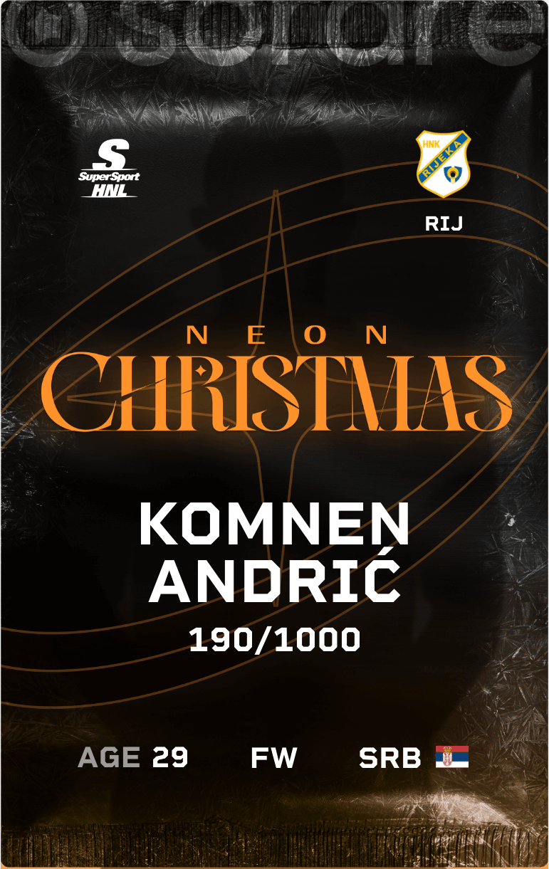 Komnen Andrić 2024-25 • Limited 190/1000