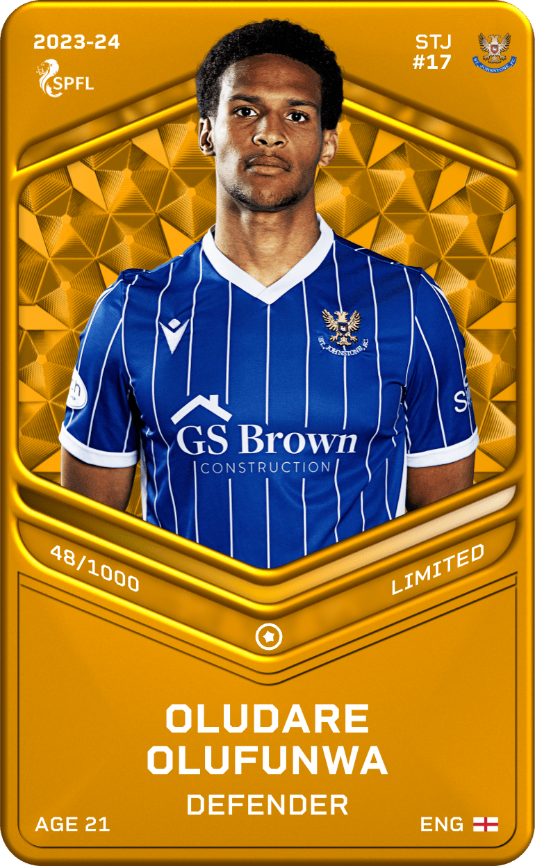 Oludare Olufunwa 2023-24 • Limited 48/1000